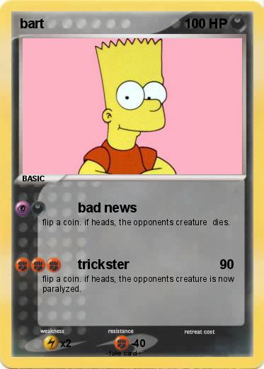 Pokemon bart
