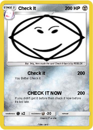 Pokemon Check It