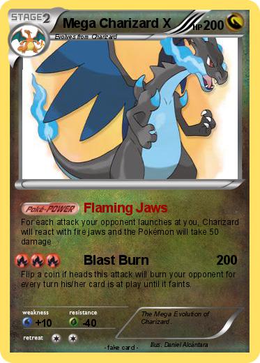 Pokemon Mega Charizard X
