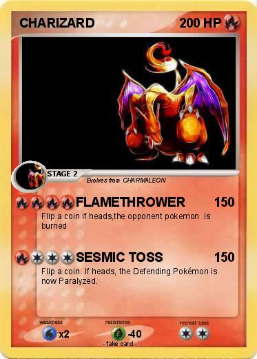 Pokemon CHARIZARD