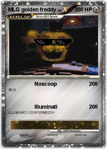 Pokemon MLG golden freddy