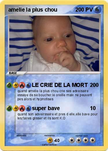 Pokemon amelie la plus chou