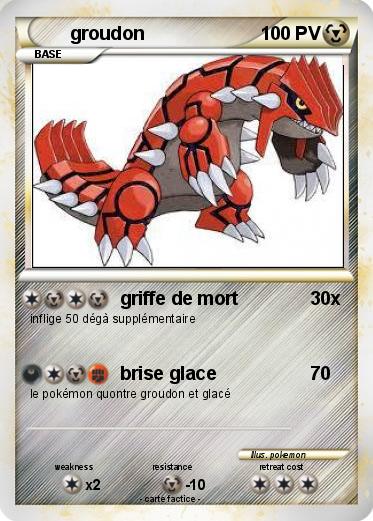 Pokemon groudon