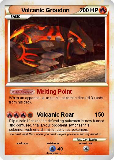 Pokemon Volcanic Groudon