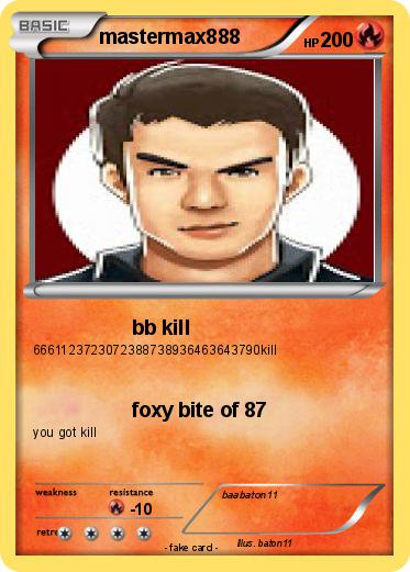 Pokemon mastermax888