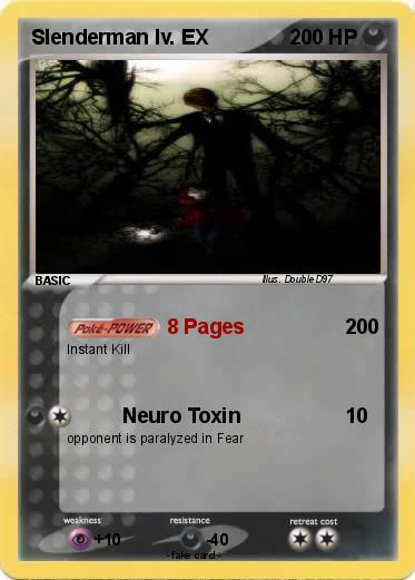 Pokemon Slenderman lv. EX
