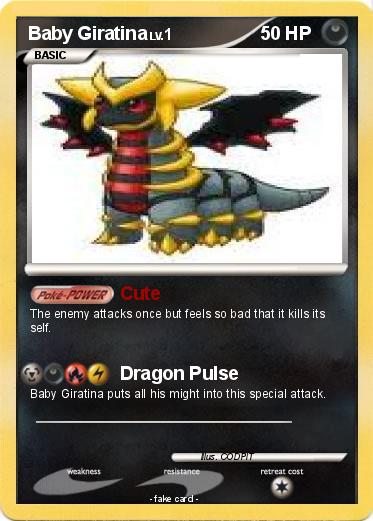 Pokemon Baby Giratina