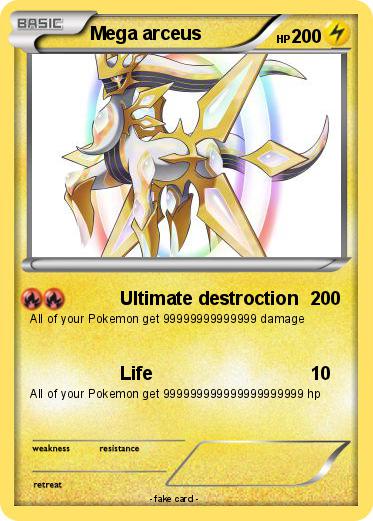 Pokemon Mega arceus
