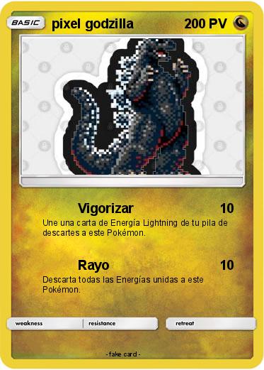 Pokemon pixel godzilla