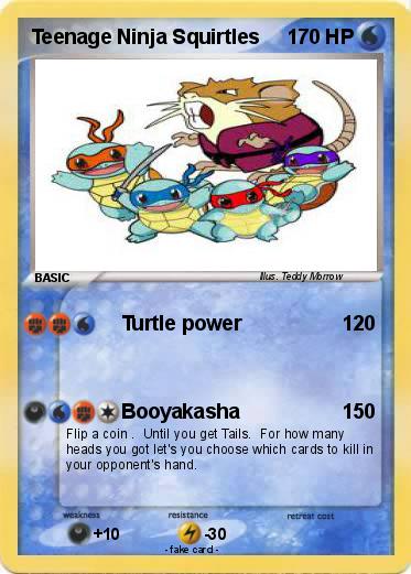 Pokemon Teenage Ninja Squirtles