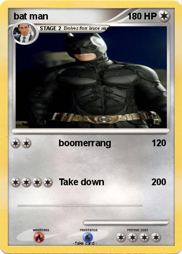 Pokemon bat man