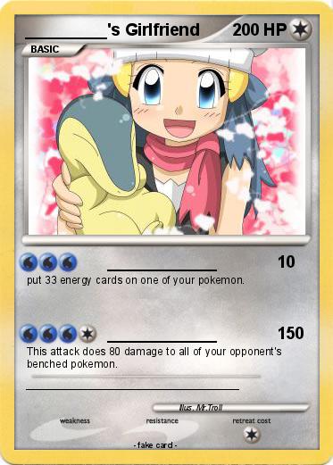 Pokemon _________'s Girlfriend