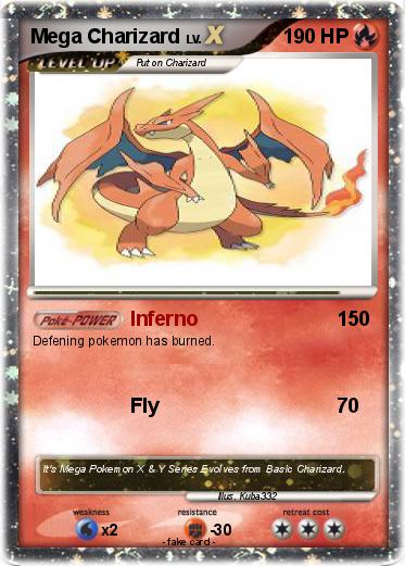 Pokemon Mega Charizard
