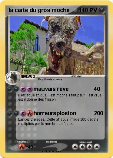 Pokemon la carte du gros moche