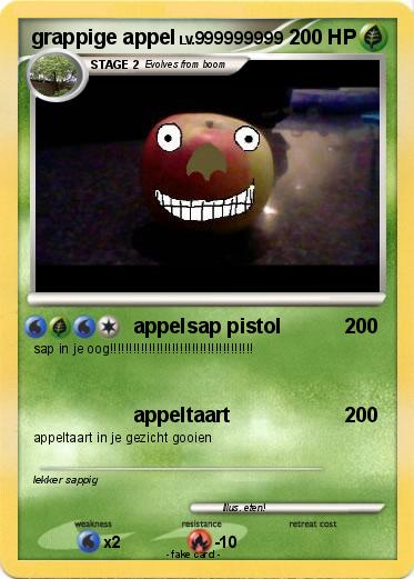 Pokemon grappige appel