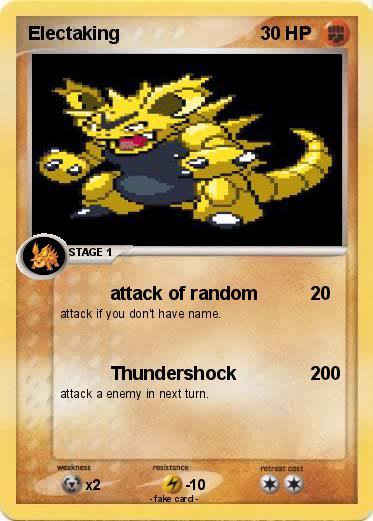 Pokemon Electaking