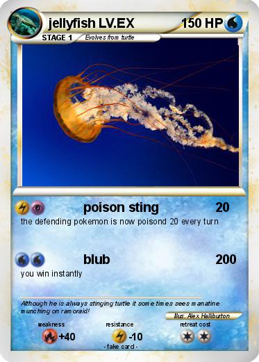 Pokemon jellyfish LV.EX