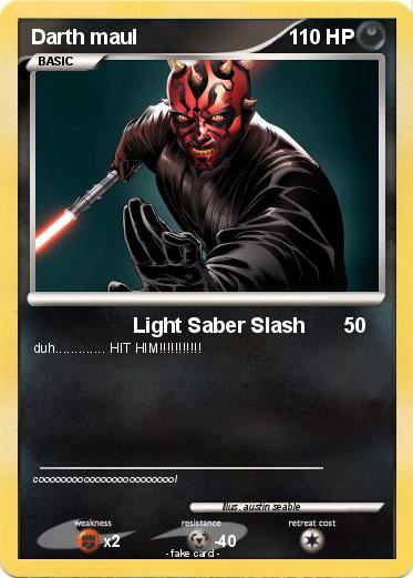 Pokemon Darth maul