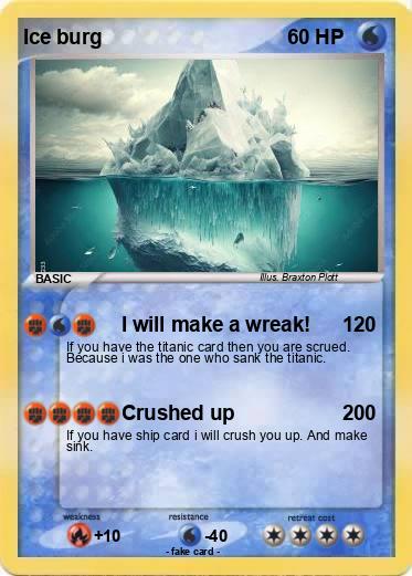 Pokemon Ice burg