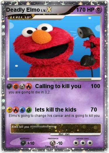Pokemon Deadly Elmo