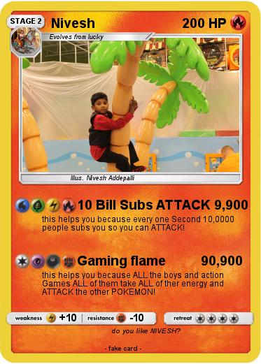 Pokemon Nivesh