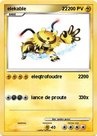 Pokemon elekable                           22