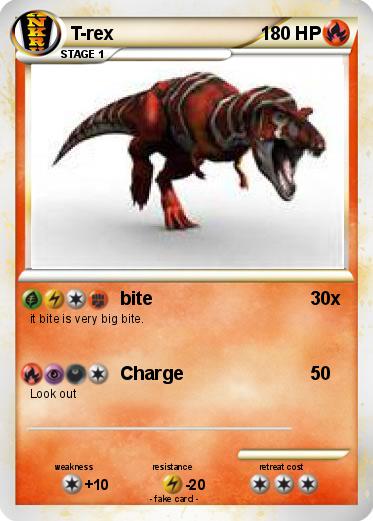Pokemon T-rex