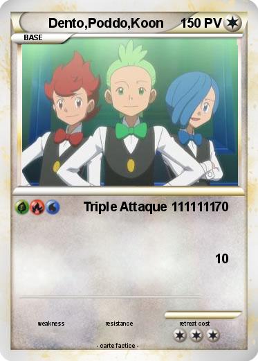 Pokemon Dento,Poddo,Koon