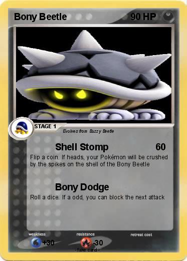 Pokemon Bony Beetle