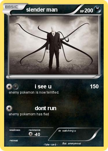 Pokemon slender man