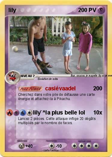 Pokemon lily