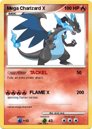 Pokemon Mega Charizard X