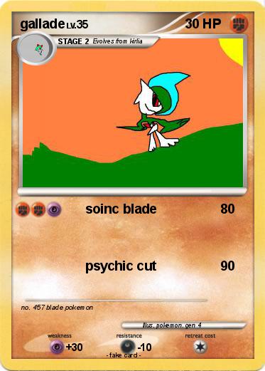 Pokemon gallade