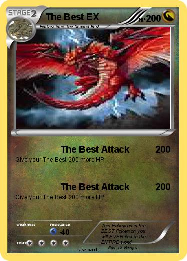 Pokemon The Best EX