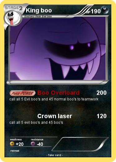Pokemon King boo