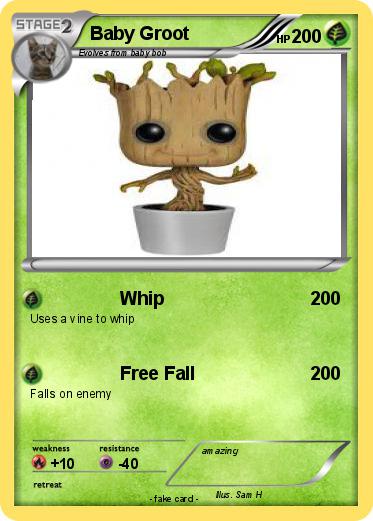 Pokemon Baby Groot