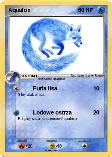 Pokemon Aquafox
