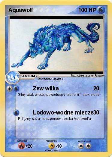 Pokemon Aquawolf