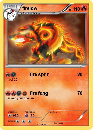 Pokemon firelow