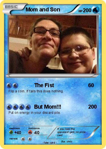 Pokemon Mom and Son