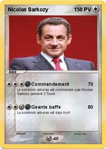Pokemon Nicolas Sarkozy