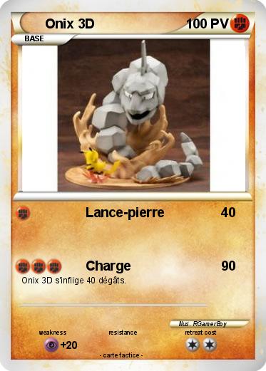 Pokemon Onix 3D
