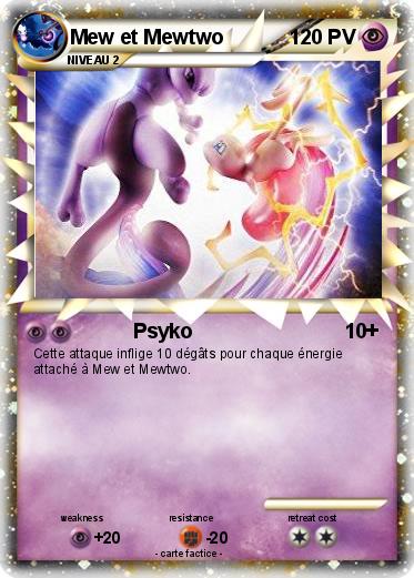 Pokemon Mew et Mewtwo