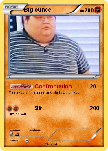 Pokemon Big ounce