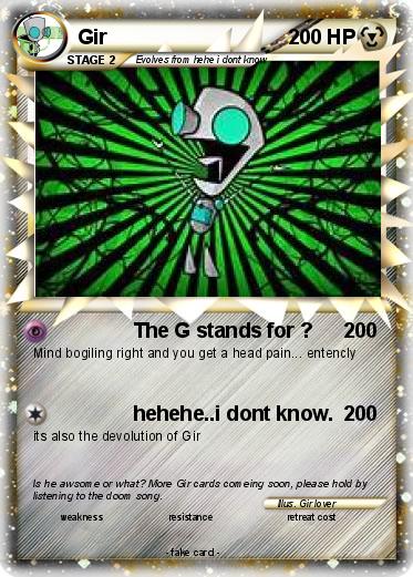Pokemon Gir