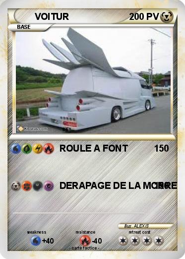 Pokemon VOITUR