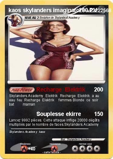 Pokemon kaos skylanders imaginators