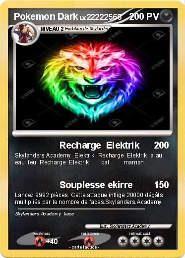 Pokemon Pokemon Dark