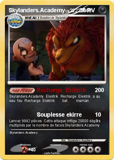 Pokemon Skylanders.Academy