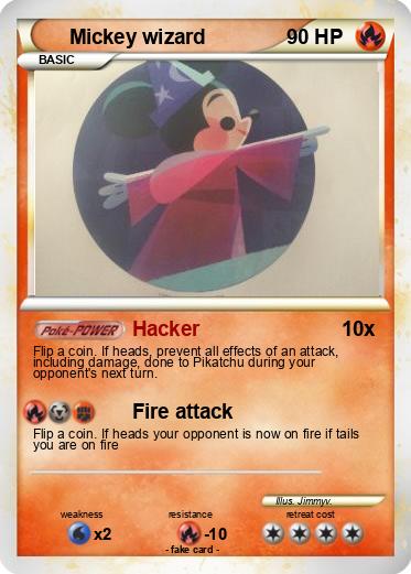 Pokemon Mickey wizard